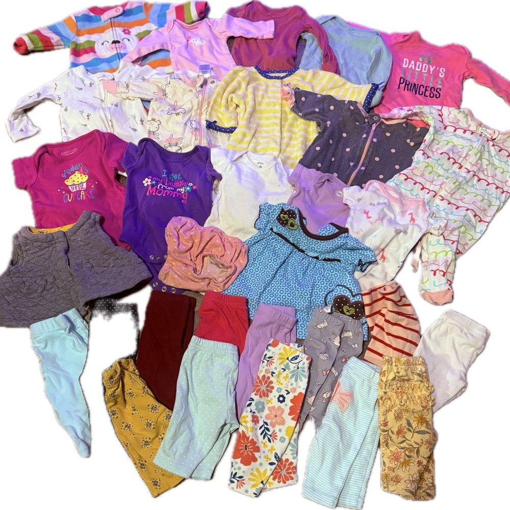 Baby girl closet purge